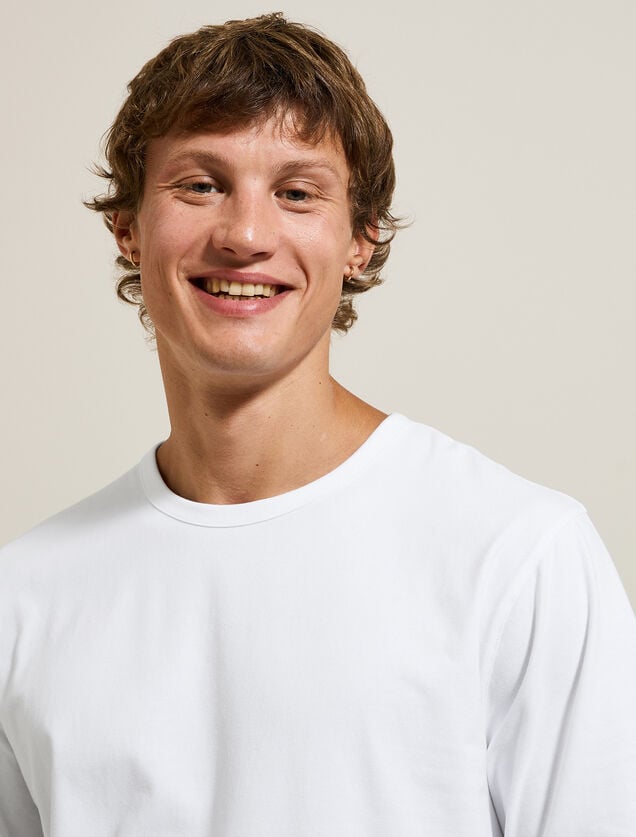 Zacht T-shirt met ronde hals