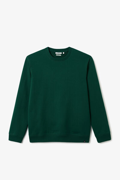 Sweat col rond molleton uni