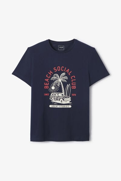 T-Shirt Bleu fonc&eacute;