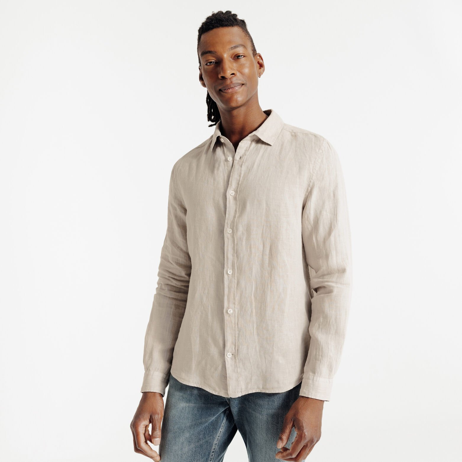 Chemise en lin regular