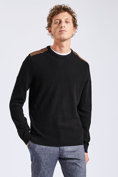 PULL PULL HOMME, marque OVIESSE, TAILLE S, coloris GRIS, 100
