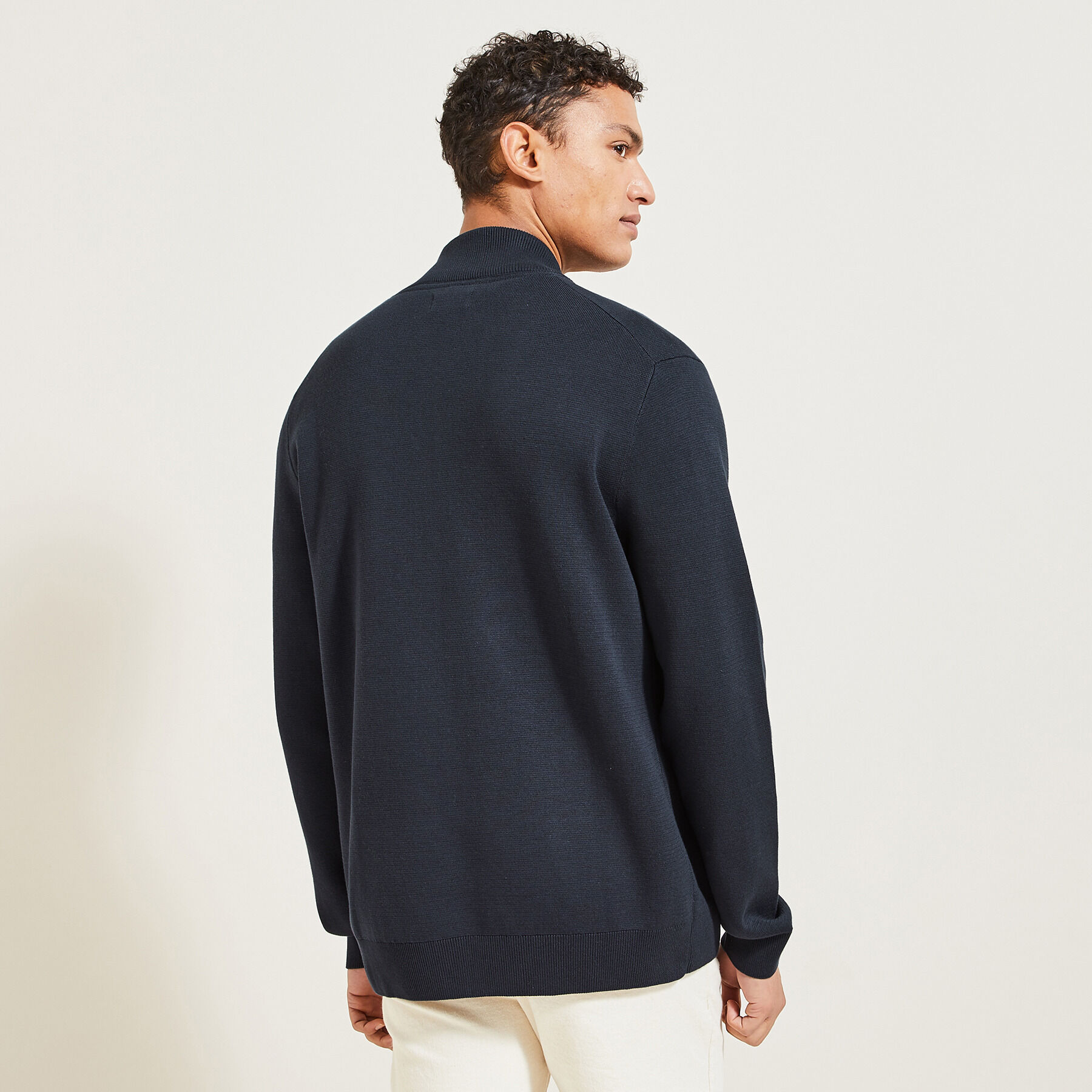 Pull col montant et cheminee homme Jules