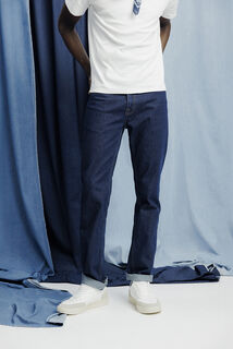 Jean straight 4 longueurs Made In France brut