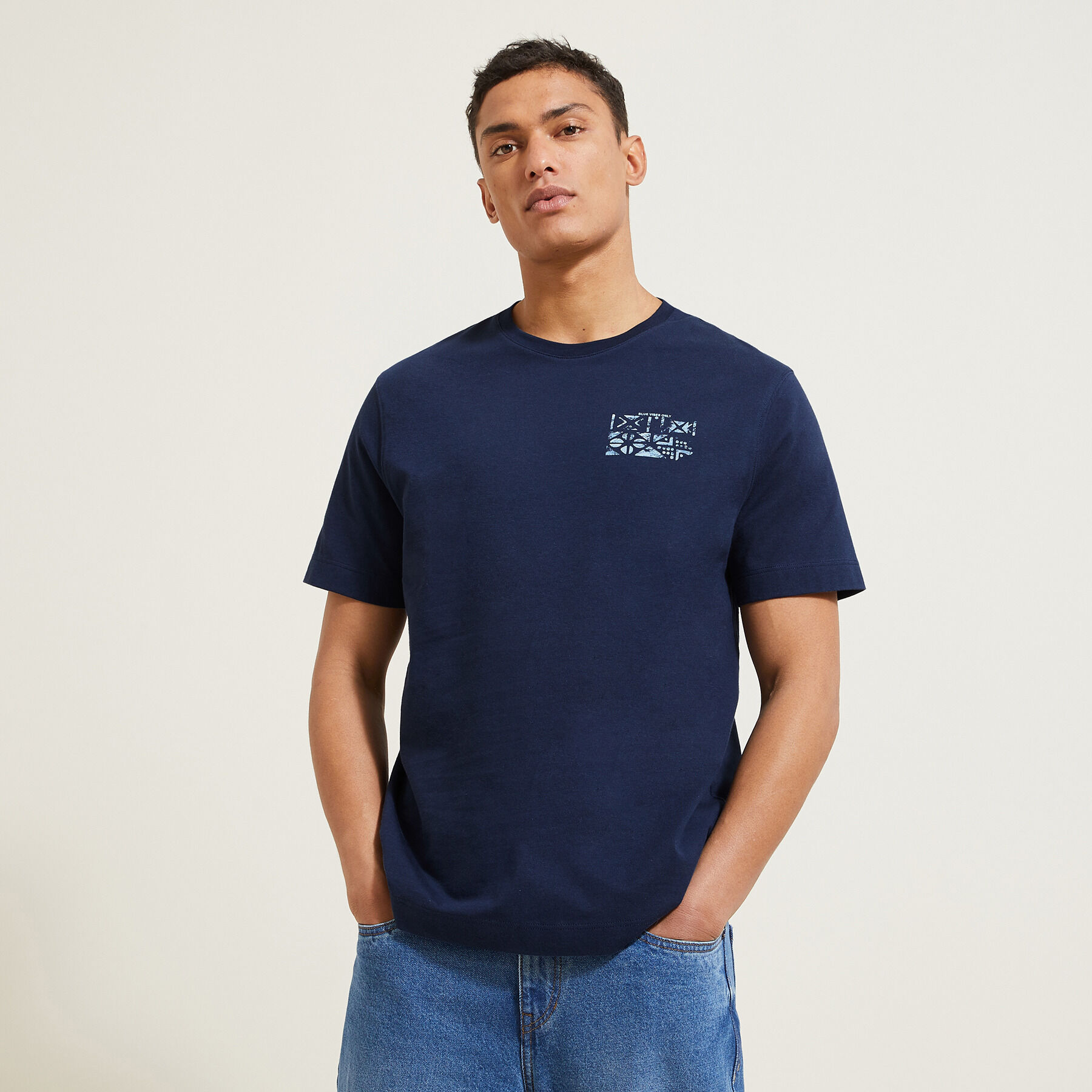 Shirt met achterkant best sale print