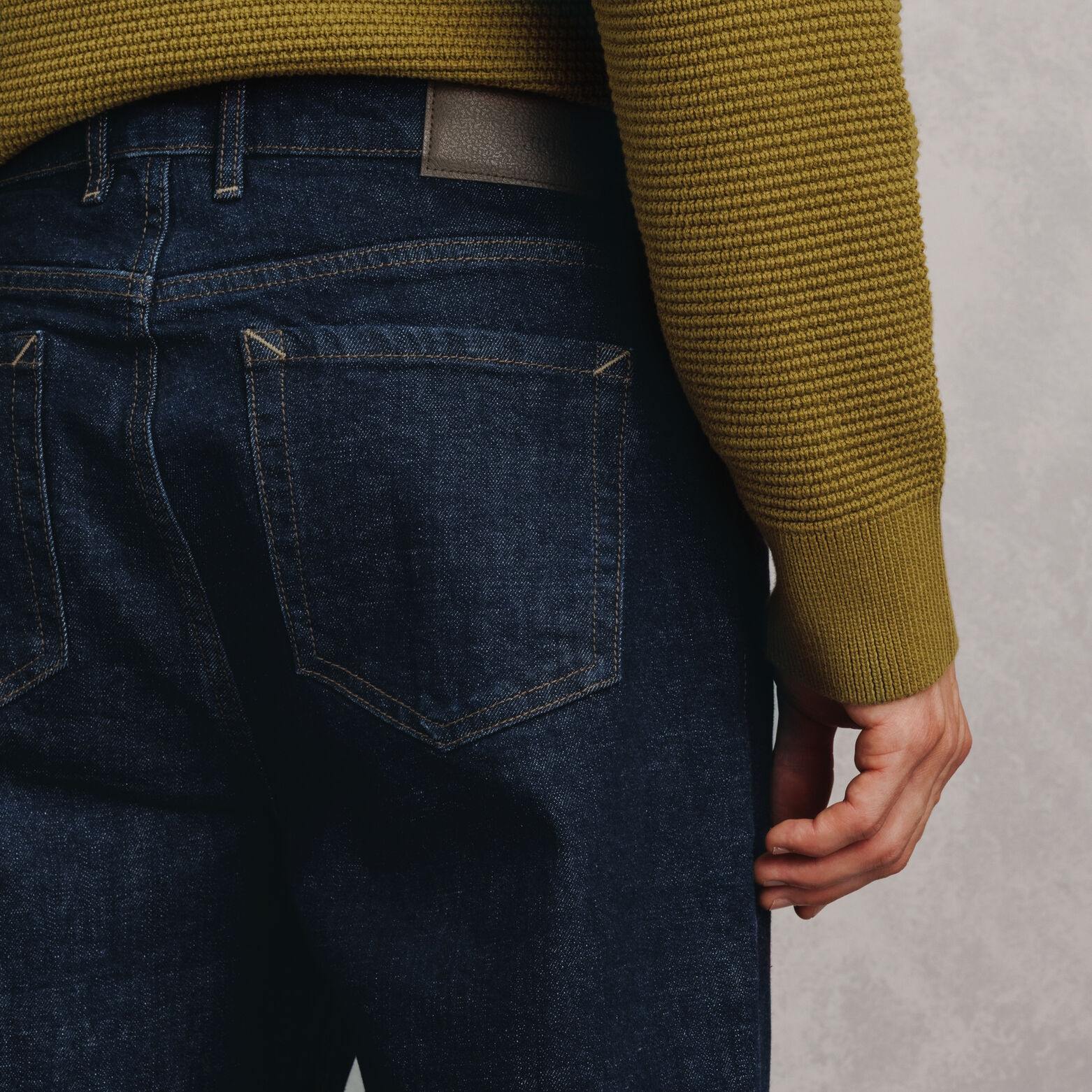 Jean tapered brut