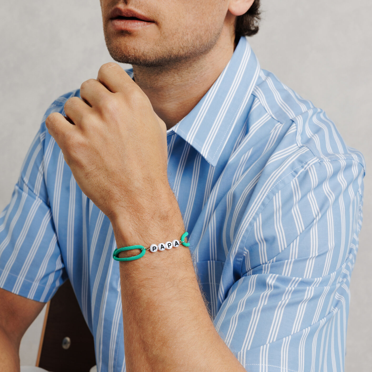 Bracelet corde f&ecirc;te des p&egrave;res