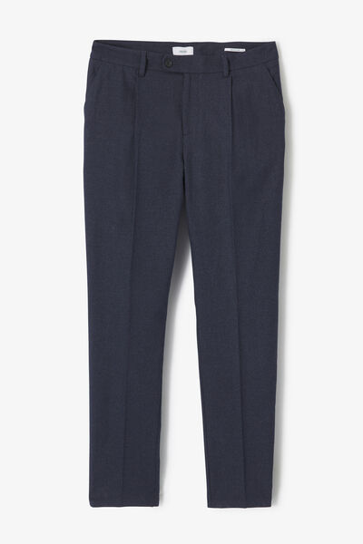 Pantalon chino tapered flanelle