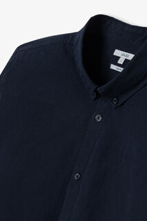 Chemise en coton col boutonné