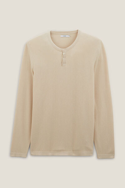 Pull col henley