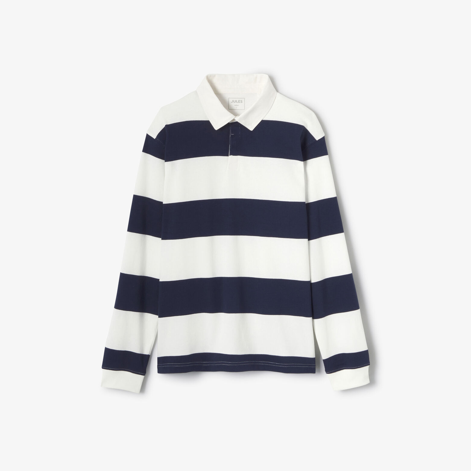 Polo manches longues rayé