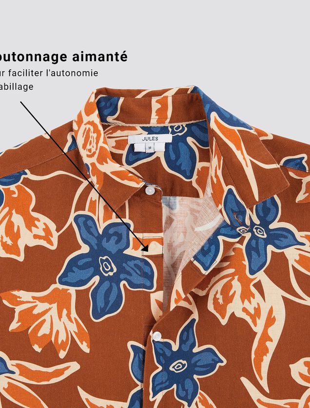 Chemisette pour personne à mobilité réduite