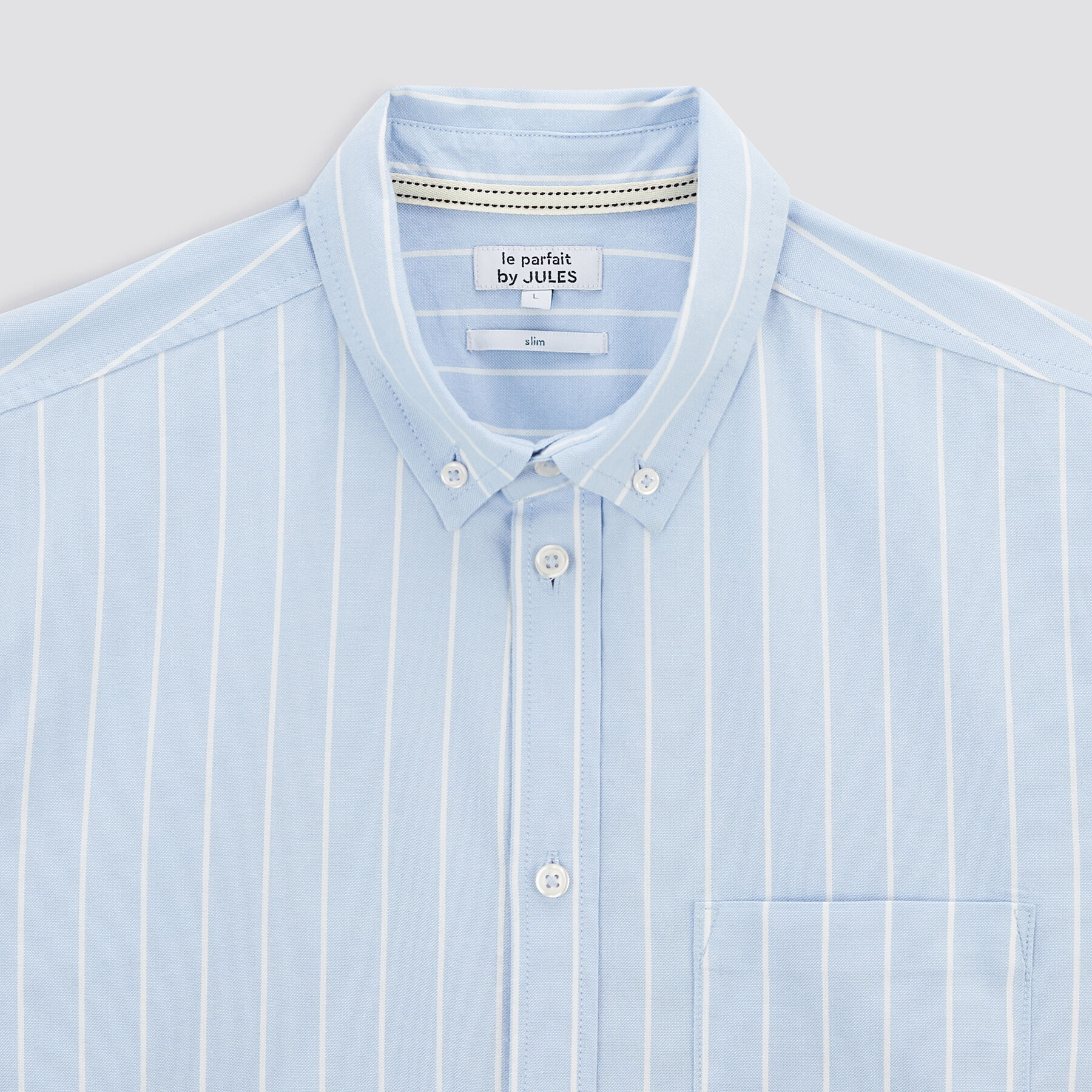 Chemise hot sale jules bleu