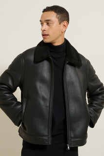 Blouson bombardier en sherpa