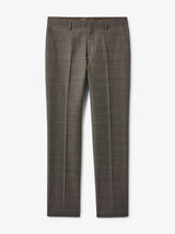 Pantalon de costume confort &agrave; carreaux