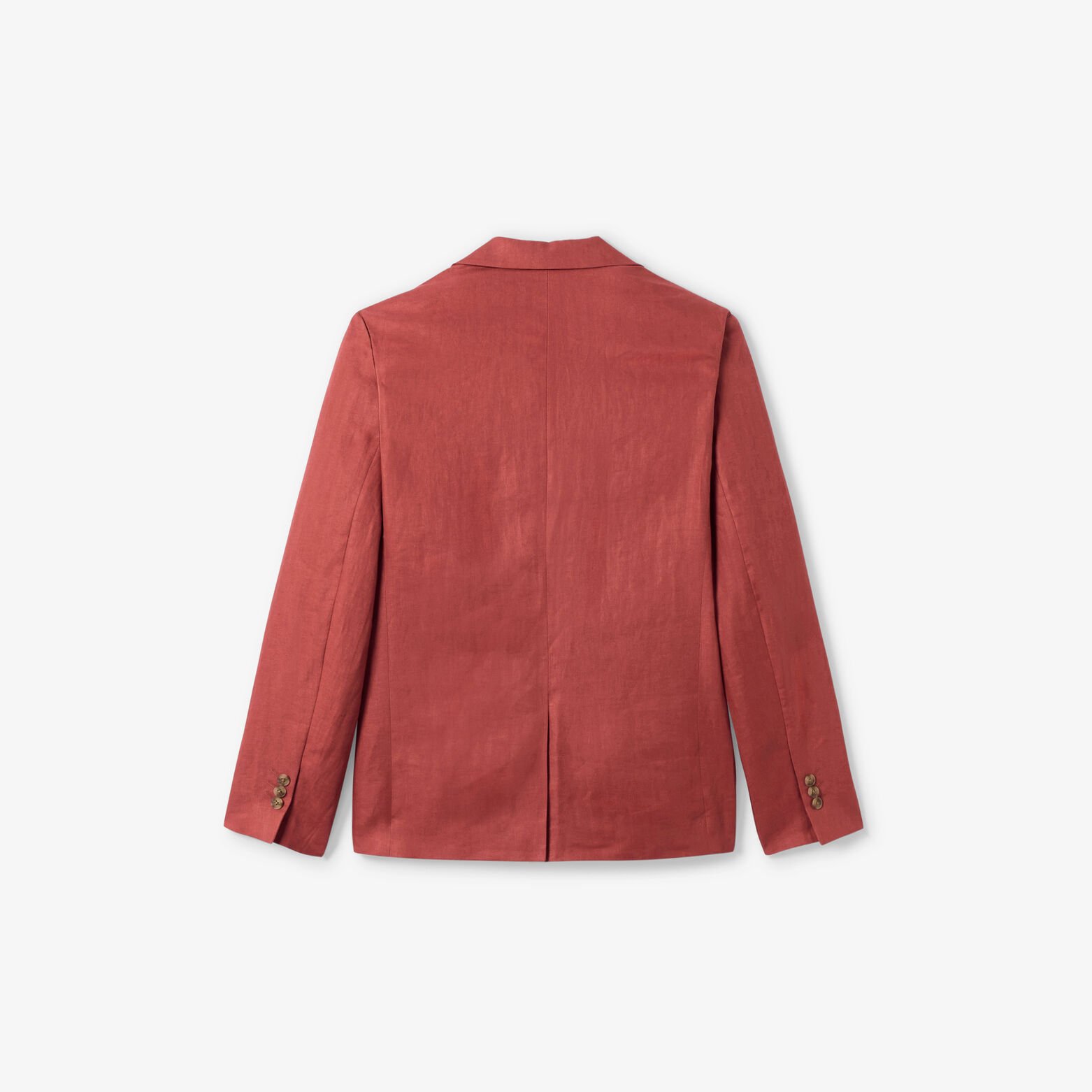 Veste de costume confort motif chevron 100% lin