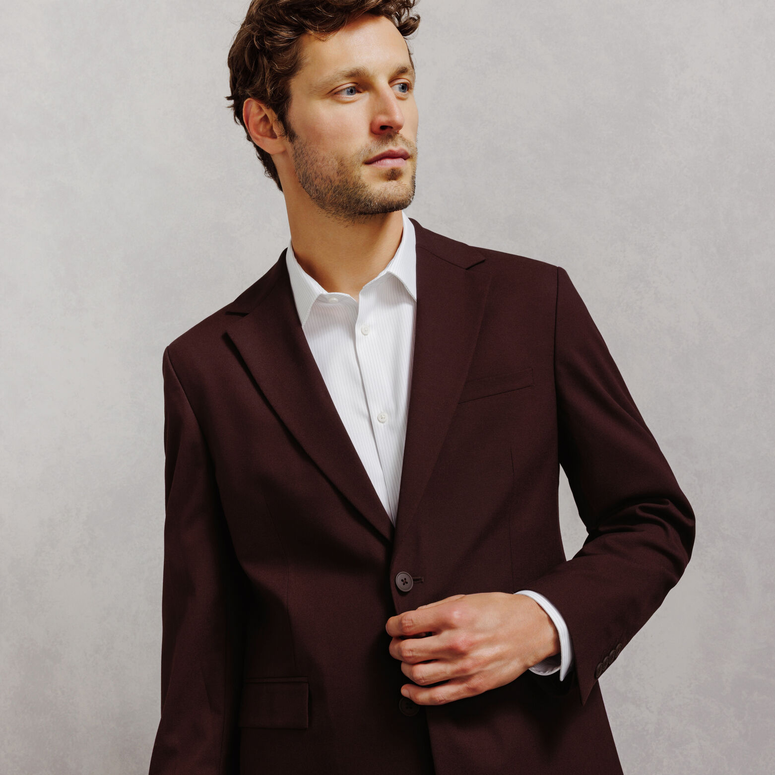 Veste de costume confort unie