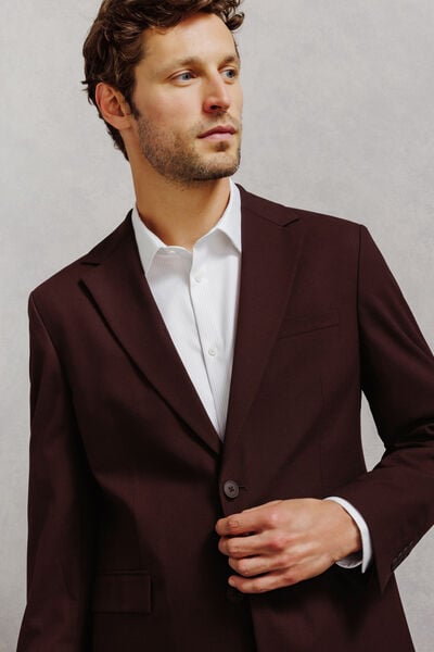 Veste de costume confort unie