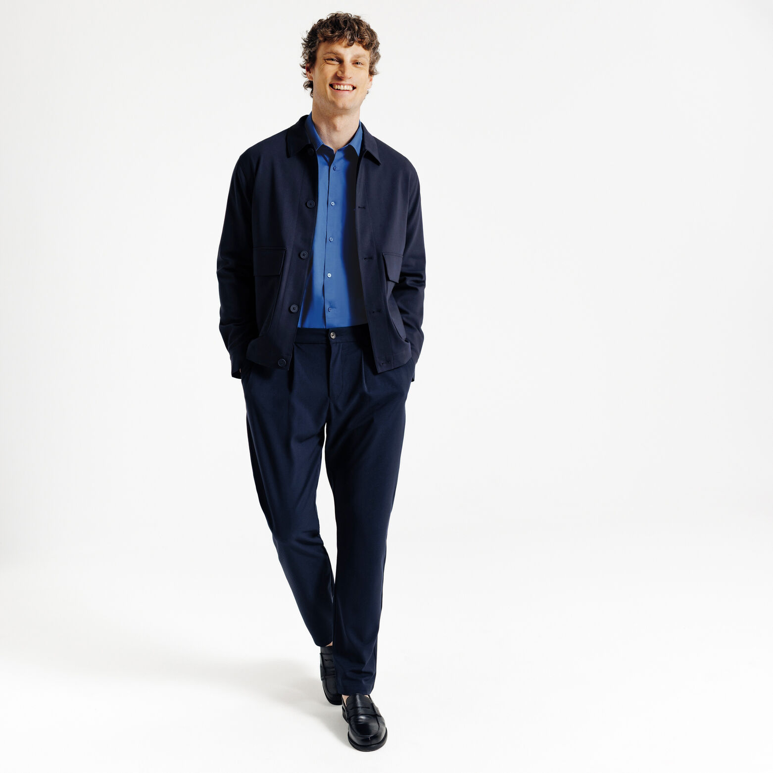 Chemise regular unie