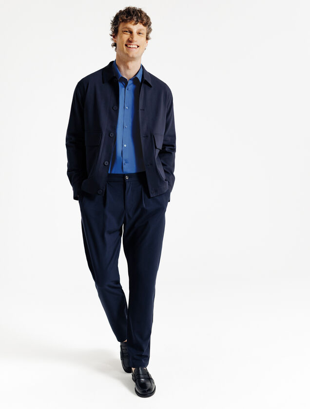 Regular fit effen hemd