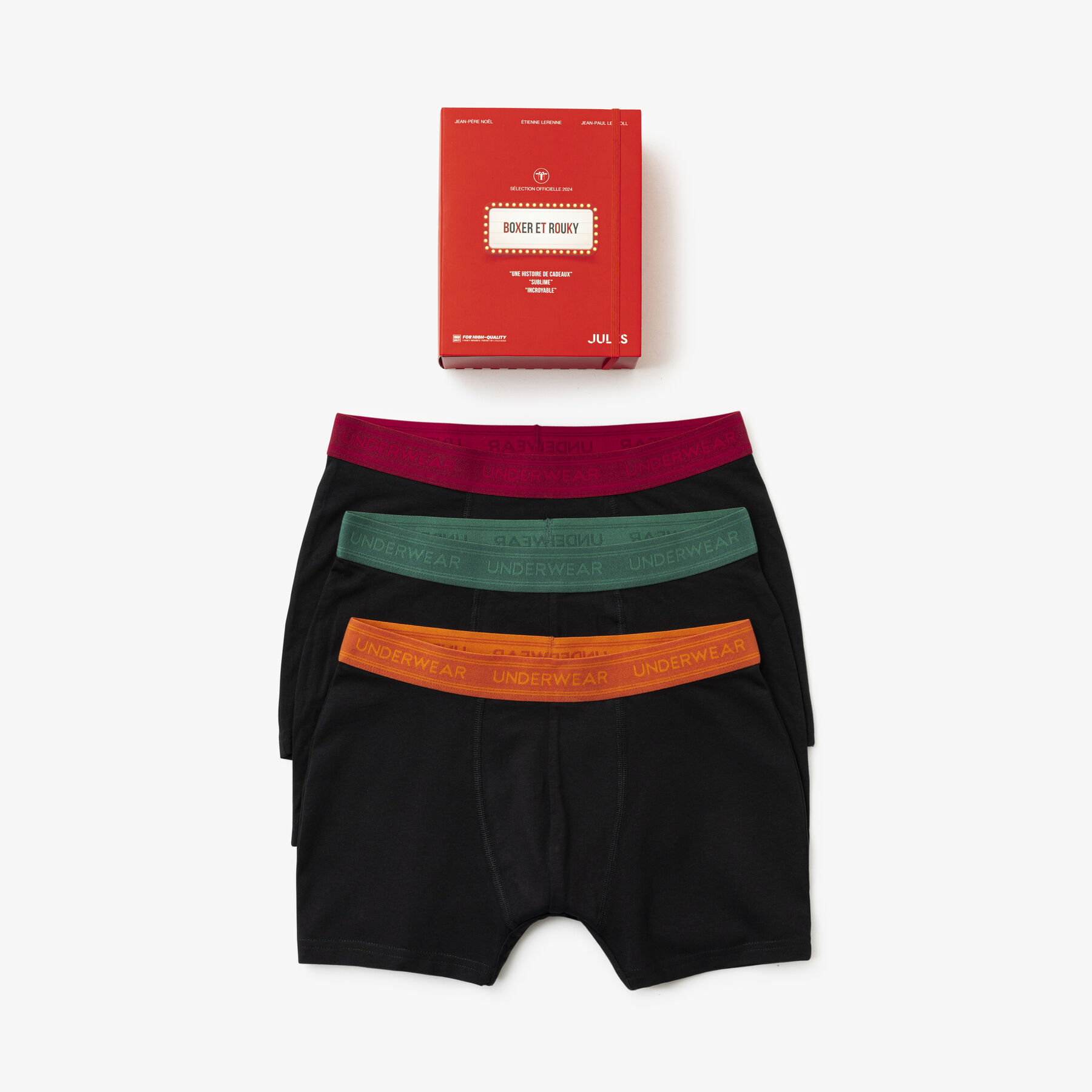 Le bbs Slip Francais Coffret Boxers