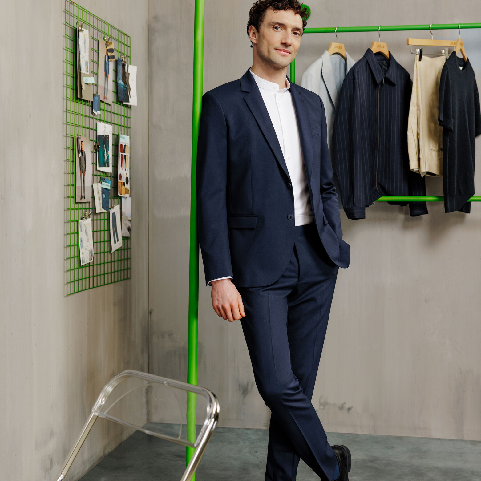 Veste de costume slim bi-stretch