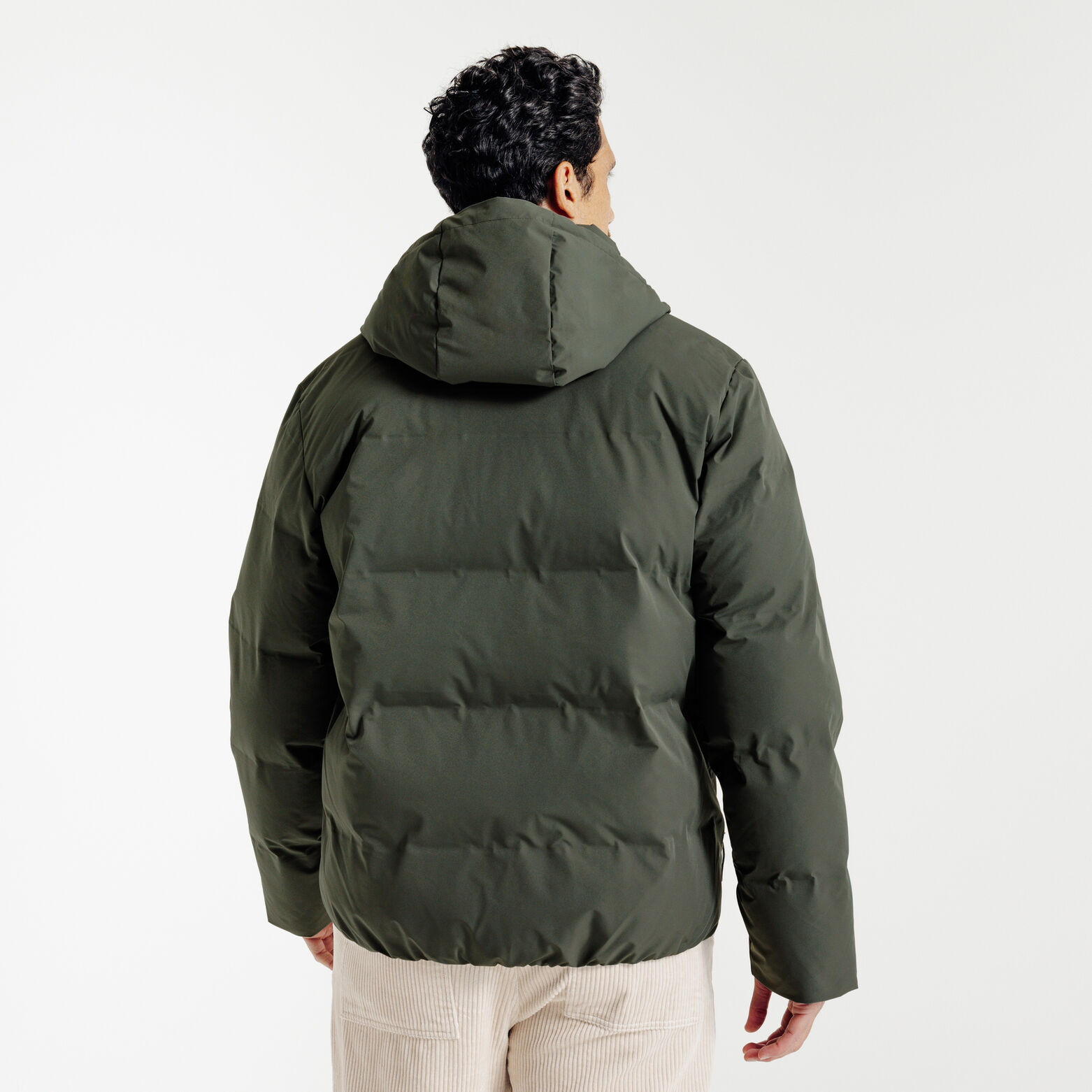 Doudoune zippée à capuche