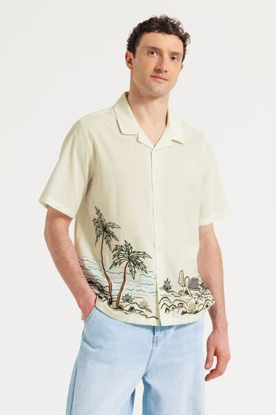 Chemisette brod&eacute;e