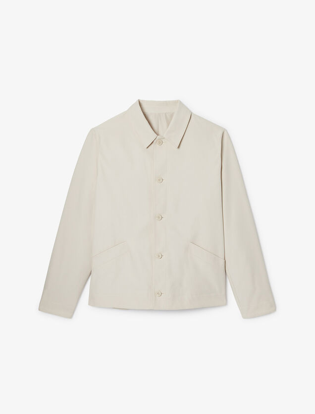 Veste mi-saison col chemise