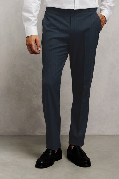 Pantalon de costume confort ray&eacute;