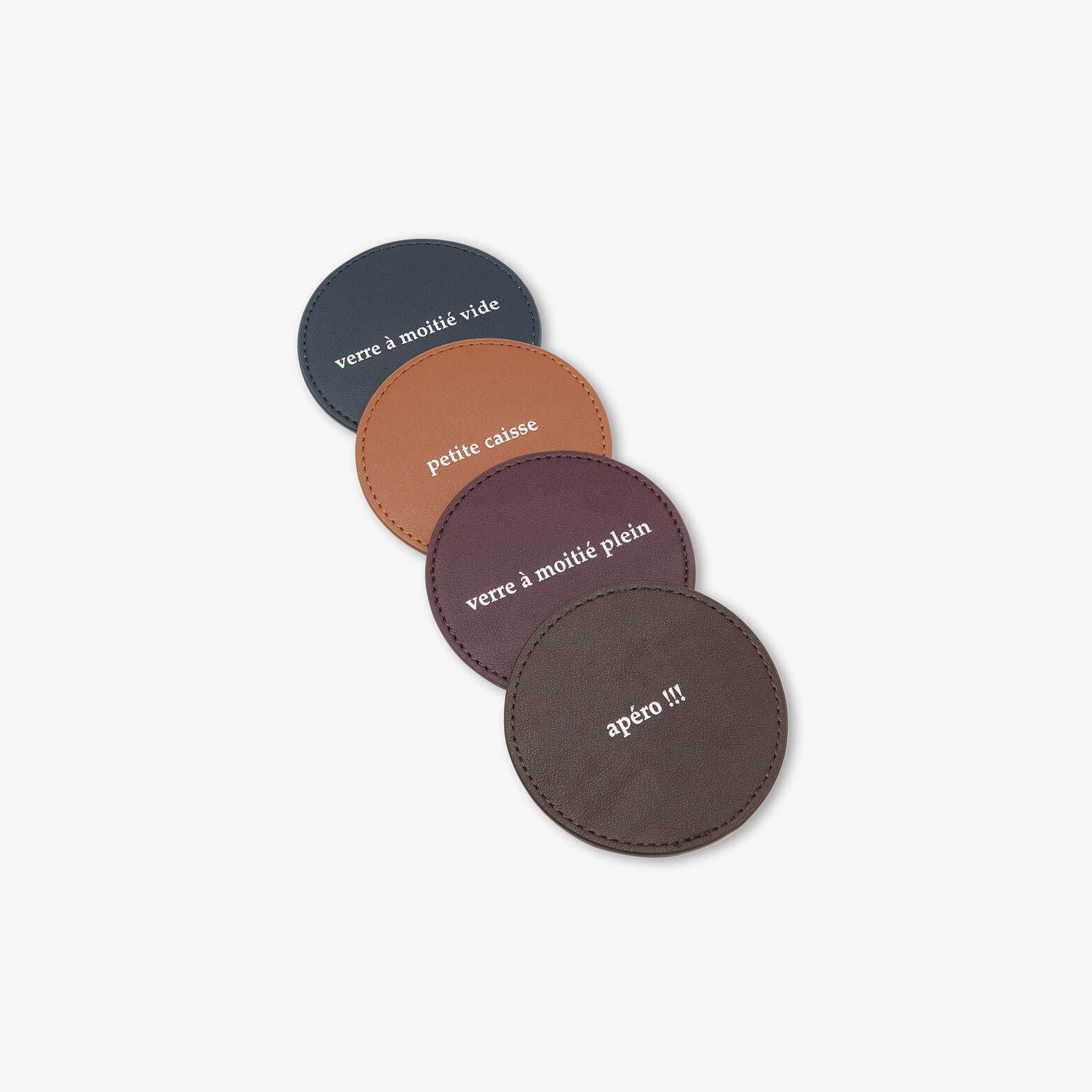 Coffret avec 4 sous-verres