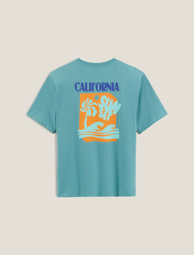 Tee shirt col rond imprim&eacute;