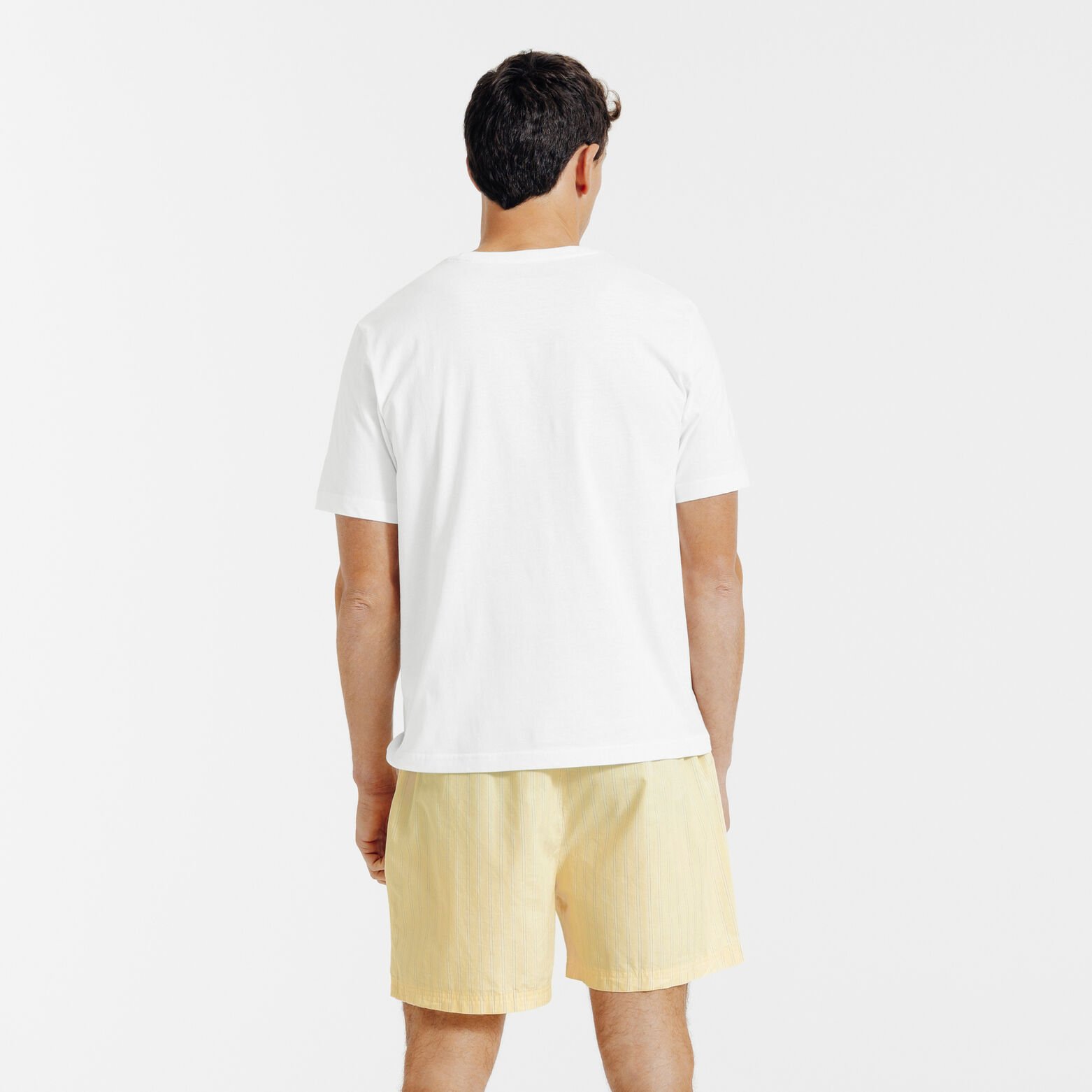 Pyjamaset met gestreepte short