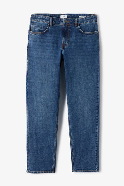 Jean tapered d&eacute;lav&eacute;