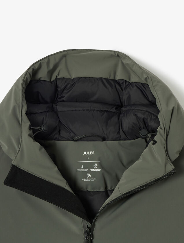 Parka longue &agrave; capuche