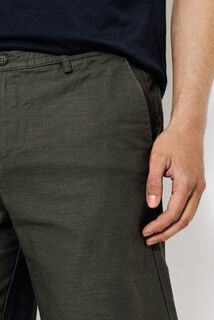 Bermuda en coton lin