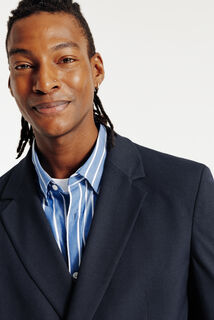 Veste de costume crois&eacute;e confort