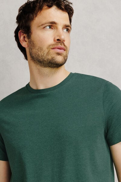 Tee shirt col rond en coton