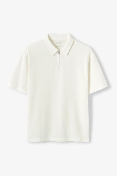 Polo korte mouwen, kraag met rits