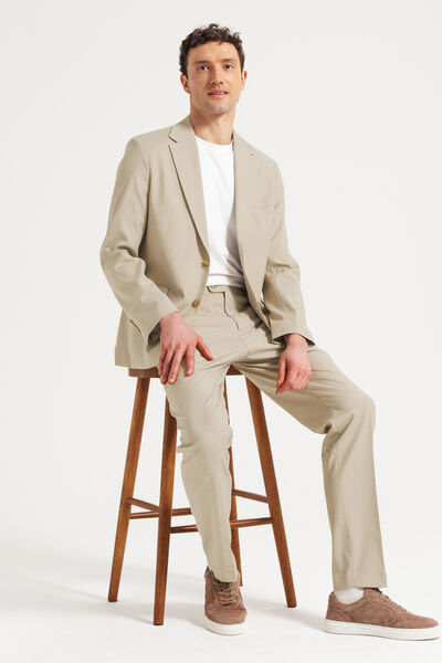 Veste de costume confort tissage twill