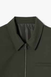 Jasje hemdskraag met rits