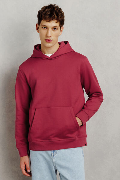 Sweat &agrave; capuche uni "le parfait by JULES"