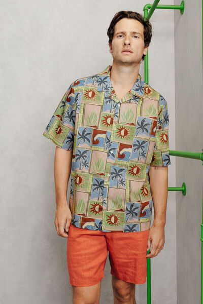 Chemisette imprim&eacute;