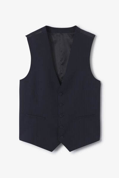 Gilet de costume slim bi-strech