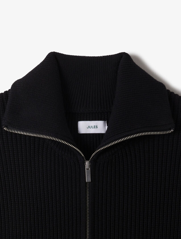 Gilet zipp&eacute; col camionneur