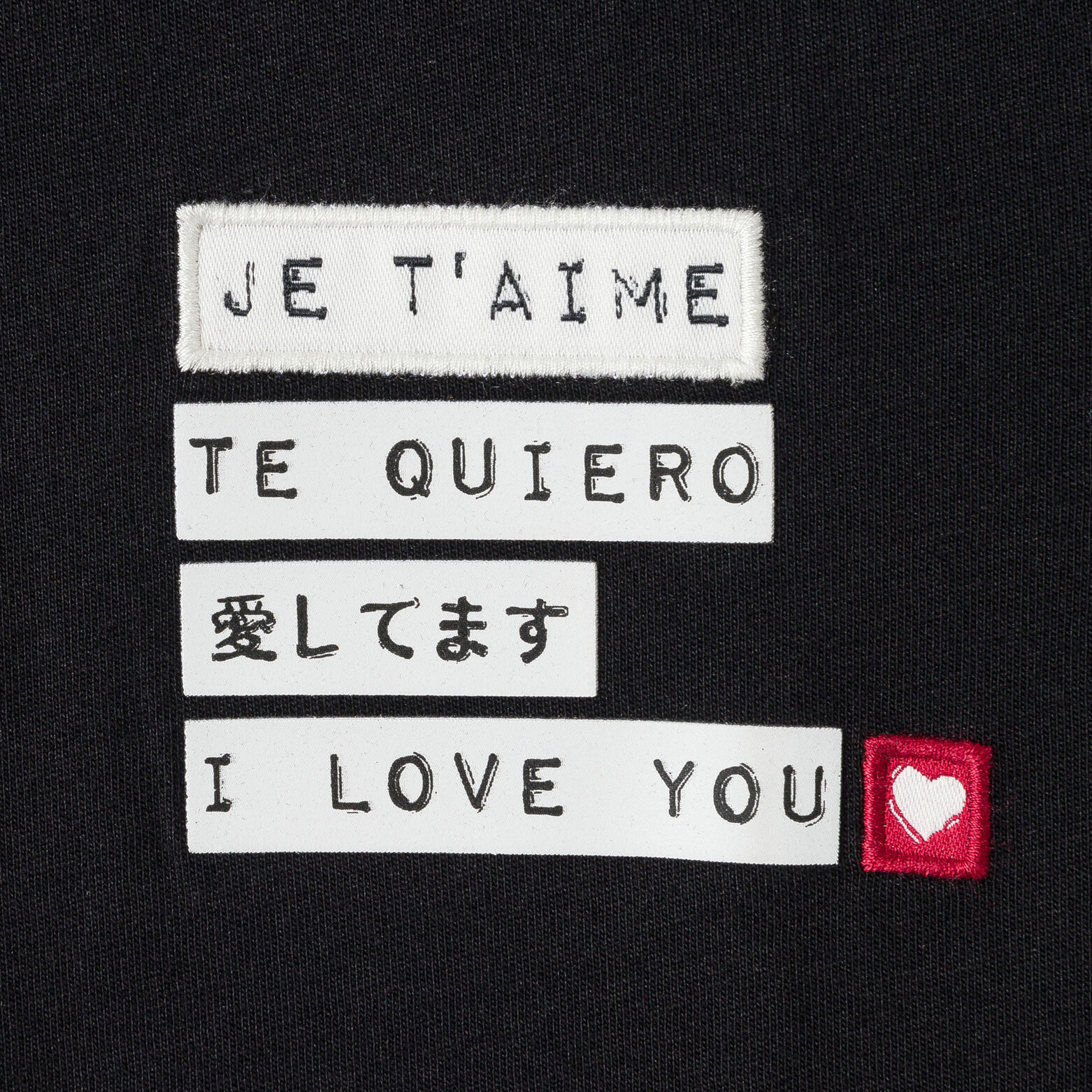 Tee shirt  imprimé Saint-Valentin