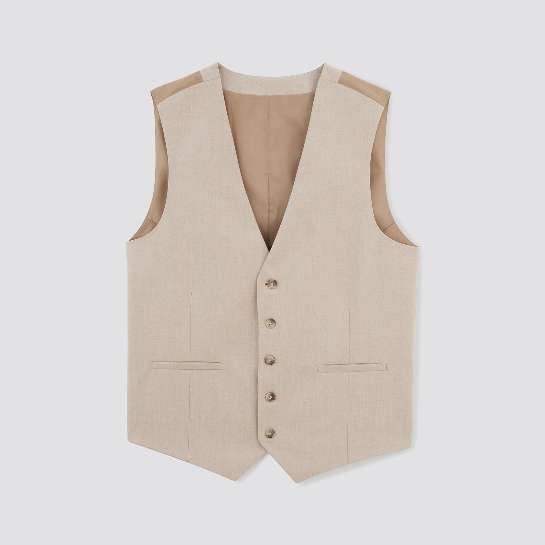 Gilet beige clearance homme