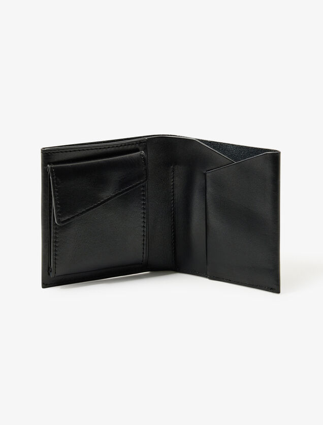 Coffret portefeuille en cuir