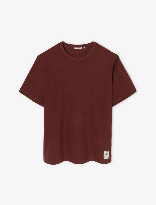 T-shirt in fantasiestof