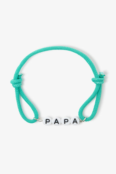 Bracelet corde f&ecirc;te des p&egrave;res
