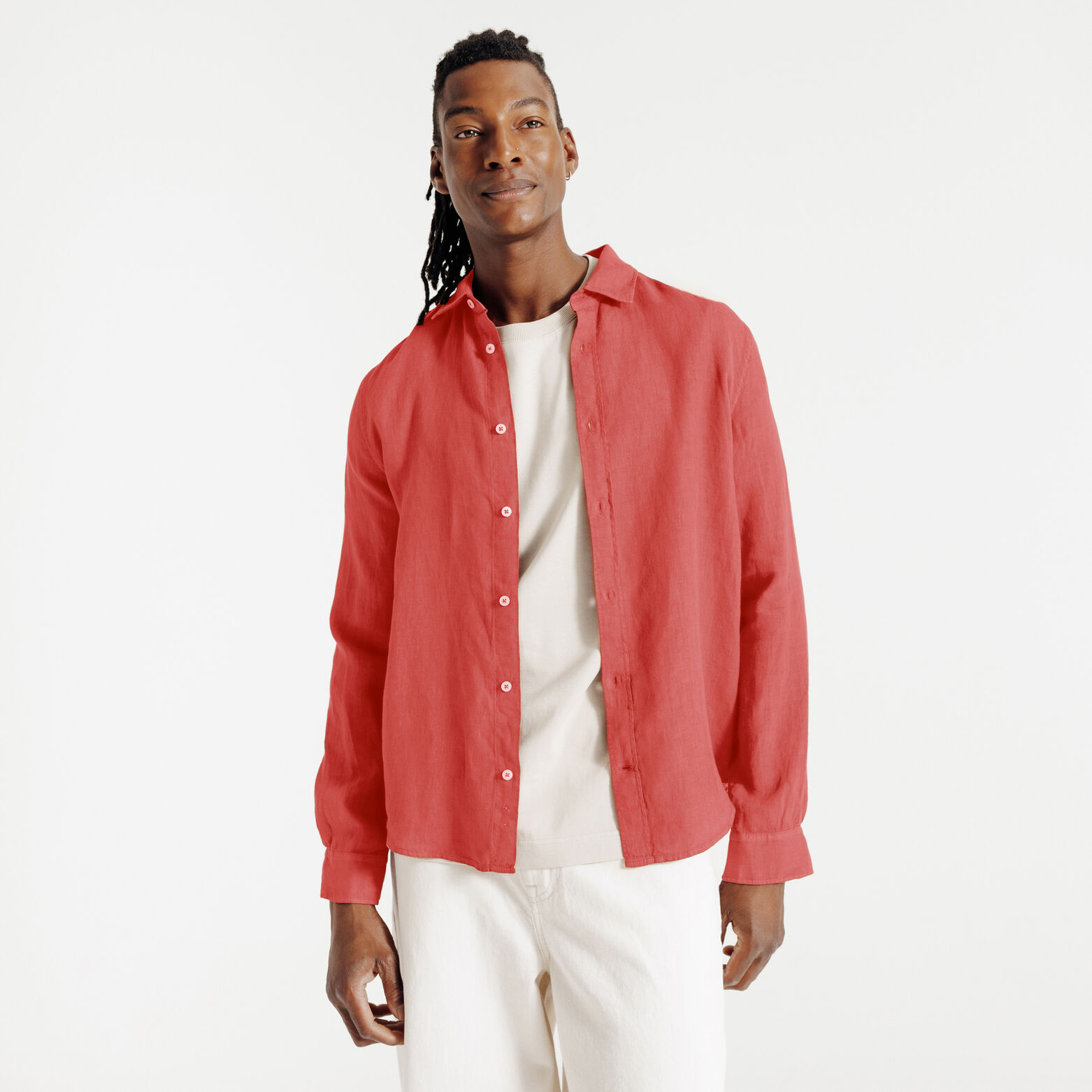 Chemise en lin regular